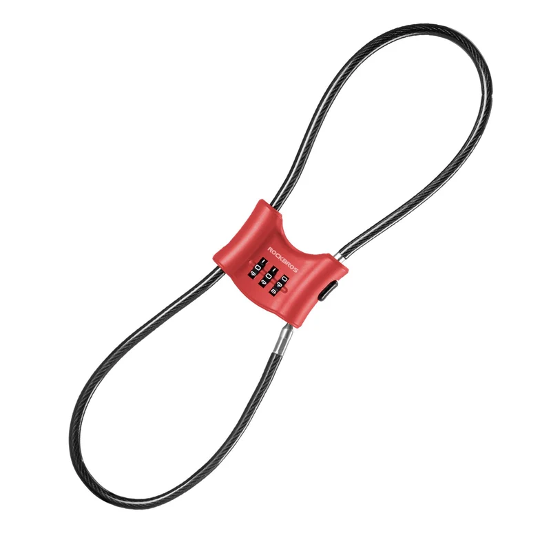 5.49 mm Steel Cable Bike Lock with Double Loop