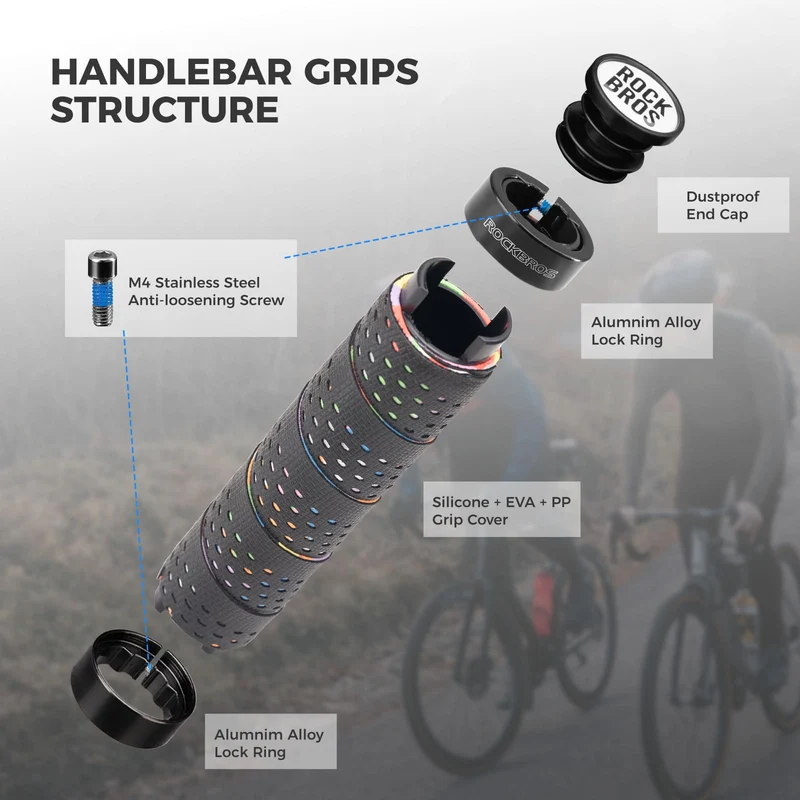 Anti-Slip Wrap Bike Handlebar Tape - 22.2mm