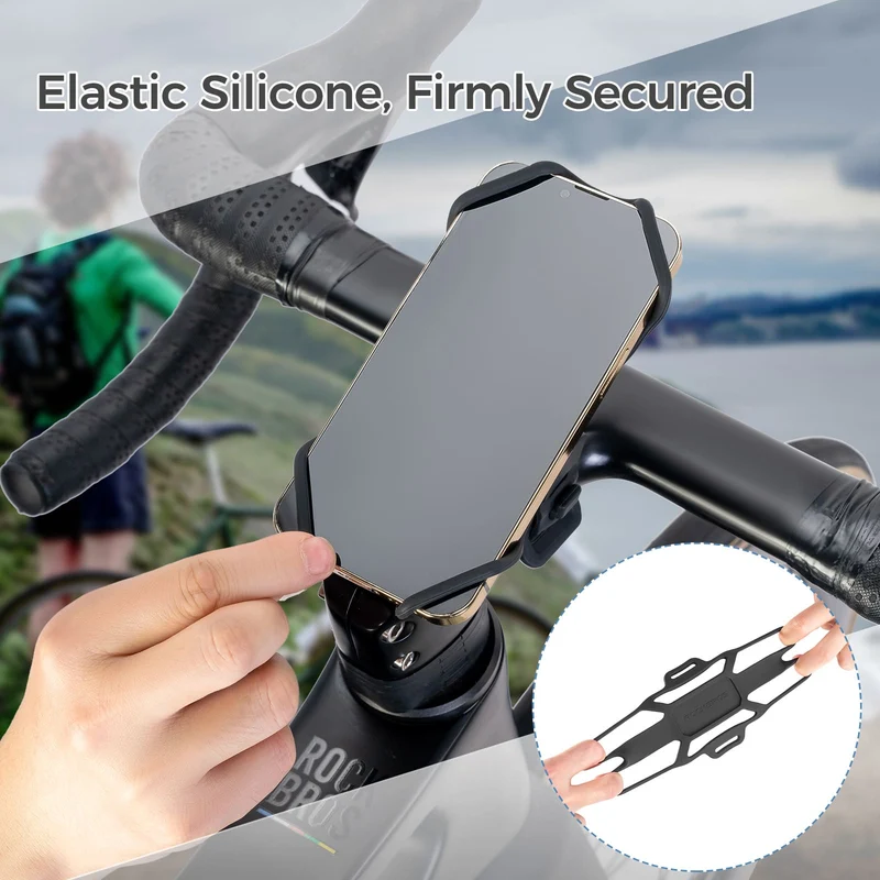 Anti-Slip Silicone Bike Phone Mount