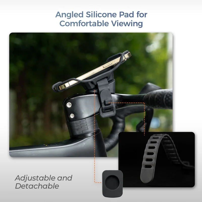 Anti-Slip Silicone Bike Phone Mount