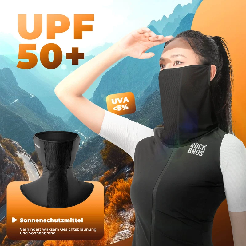 ROCKBROS Halbe Balaclava for Radfahren Sturmhaube 야외용