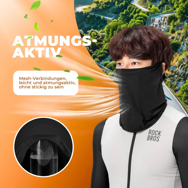 ROCKBROS Halbe Balaclava for Radfahren Sturmhaube 야외용