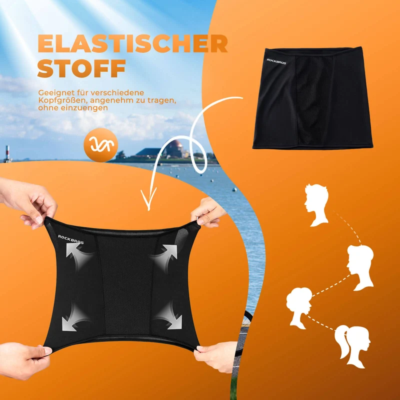 ROCKBROS Halbe Balaclava for Radfahren Sturmhaube 야외용