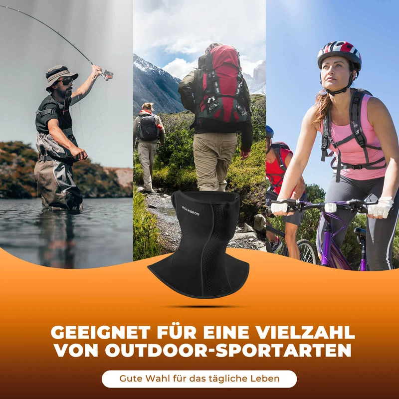 ROCKBROS Halbe Balaclava for Radfahren Sturmhaube 야외용