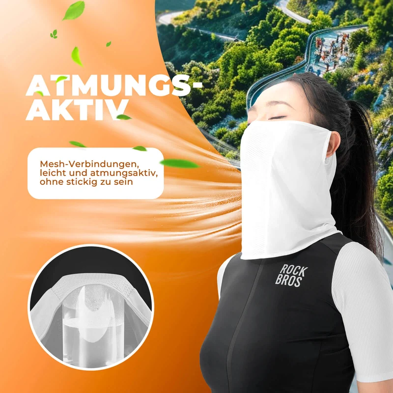 ROCKBROS Halbe Balaclava for Radfahren Sturmhaube 야외용