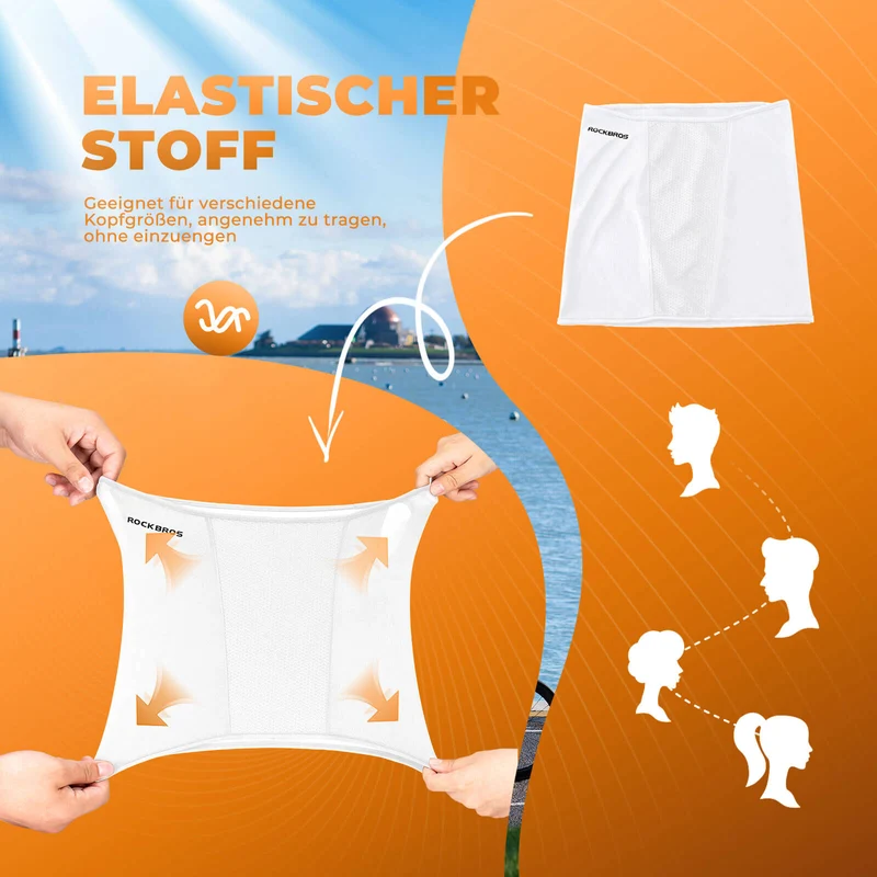 ROCKBROS Halbe Balaclava for Radfahren Sturmhaube 야외용