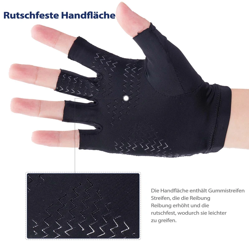ROCKBROS Sommer atmungsaktive Sport-Radhandschuhe fir Männer a Frauen