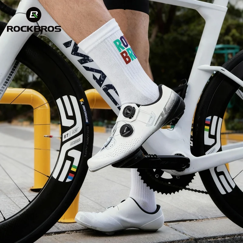 Mid-Calf Breathable Cycling Socks