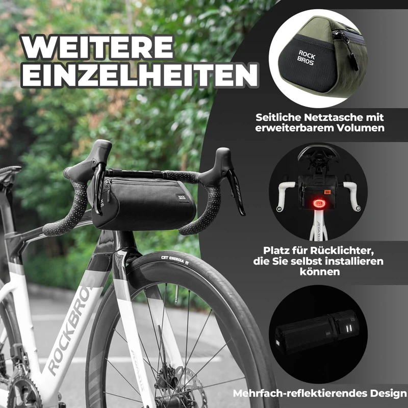2-an-1 Fahrradtasche Set Wasserabweisend