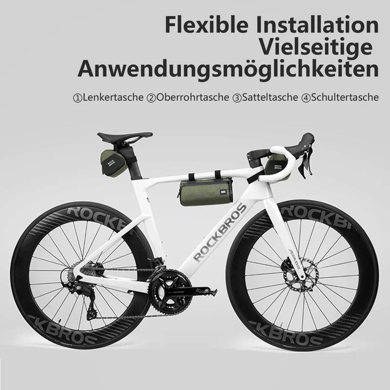 2-an-1 Fahrradtasche Set Wasserabweisend
