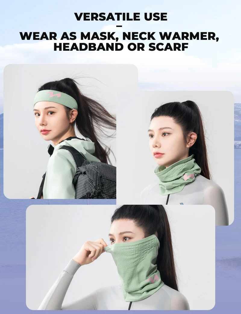 TVI Women’s Knitted Cycling Neck Gaiter