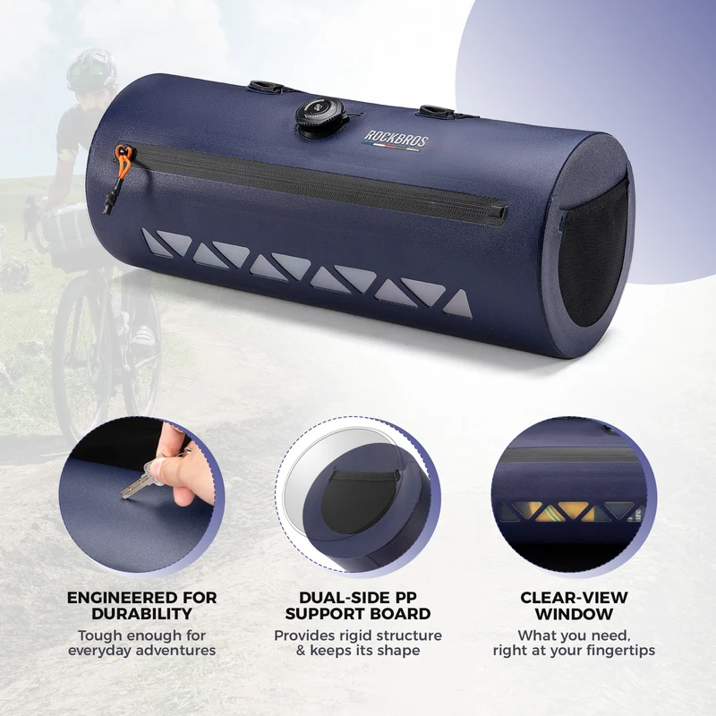 ROAD TO SKY Fully Waterproof Gravel Bike Front Bag