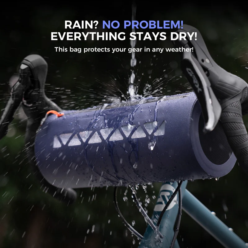 ROAD TO SKY Fully Waterproof Gravel Bike Front Bag