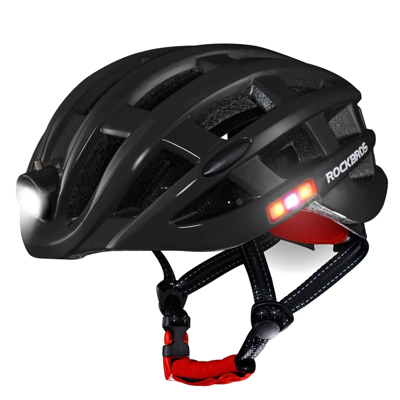 Smart Bike Helmet with LED Light Ultra-Lightweight