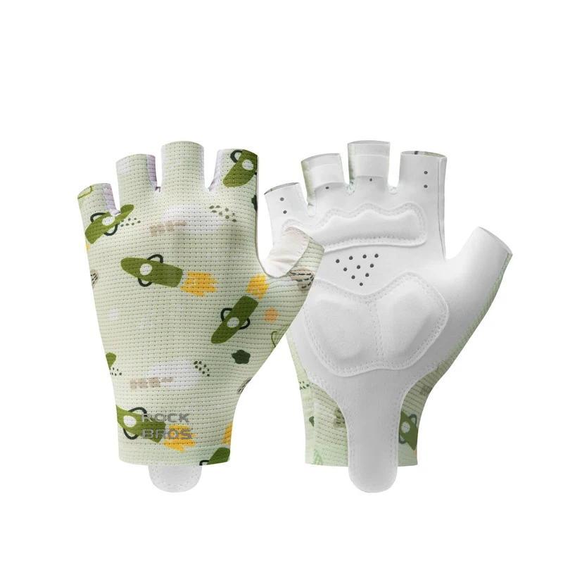 Kids Half Finger Cycling Gloves