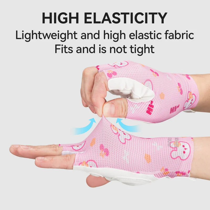 Kids Half Finger Cycling Gloves