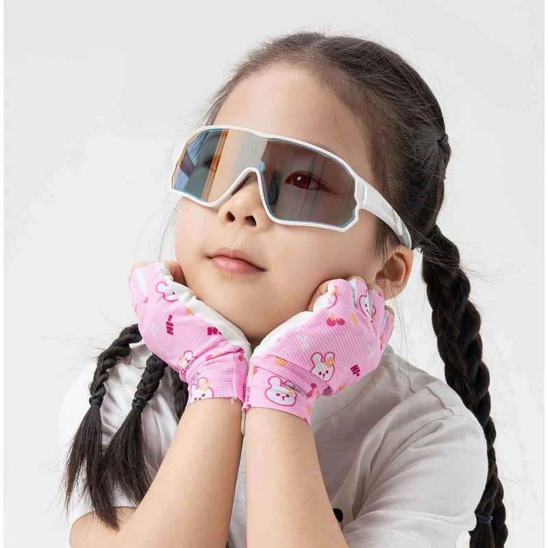 Kids Half Finger Cycling Gloves
