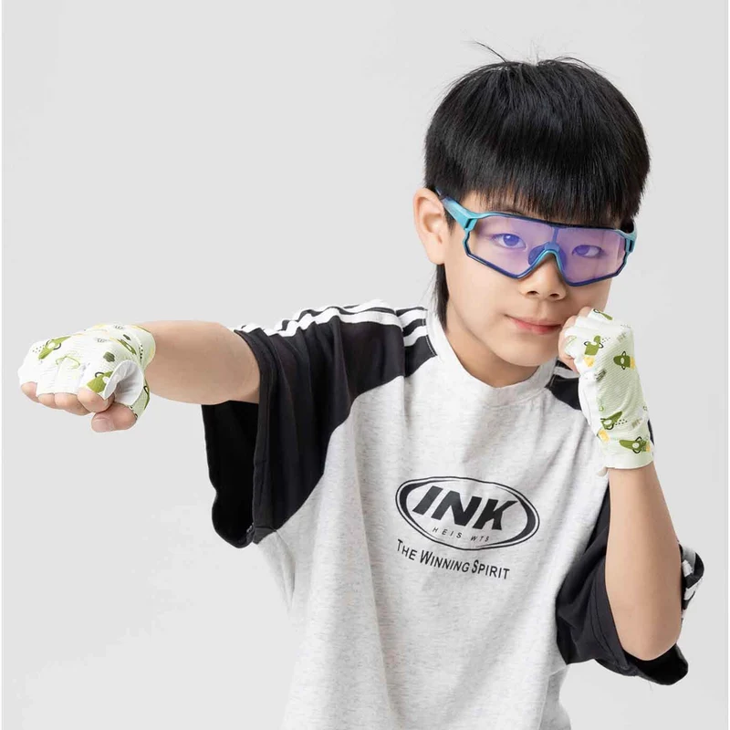 Kids Half Finger Cycling Gloves