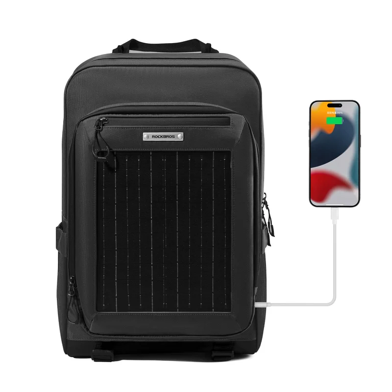 Large Capacity Solar-Powered Cycling Backpack-20L