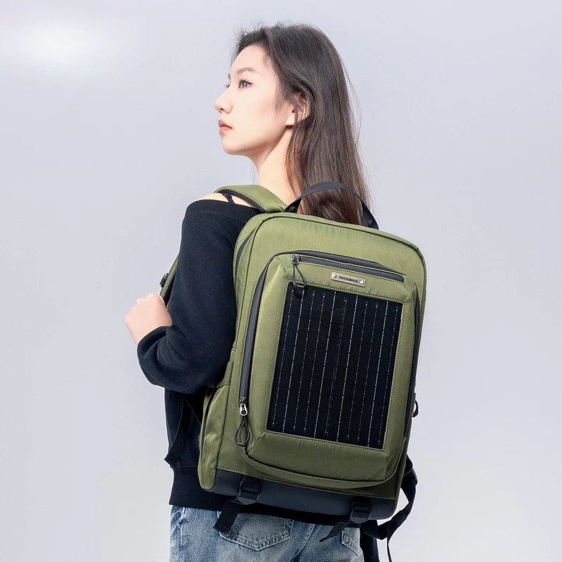 Large Capacity Solar-Powered Cycling Backpack-20L
