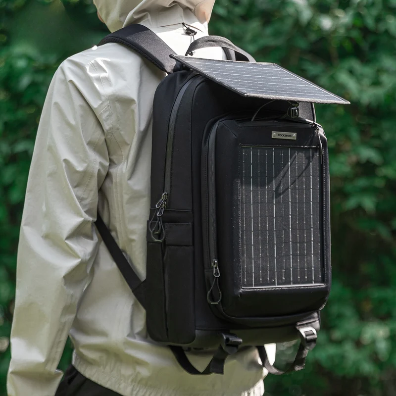 Large Capacity Solar-Powered Cycling Backpack-20L