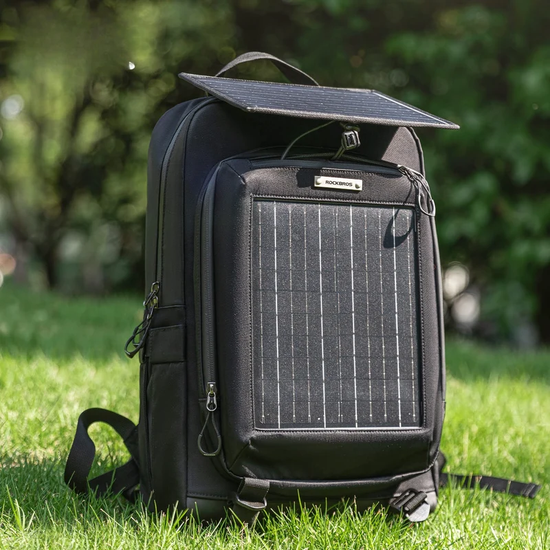 Large Capacity Solar-Powered Cycling Backpack-20L