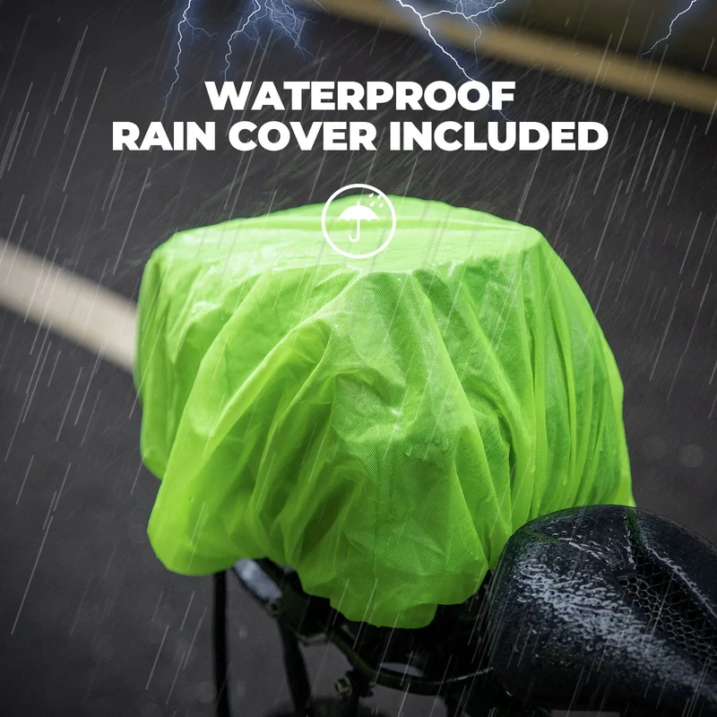 Bike Rear Rack Bag with Password Lock - 7.5L