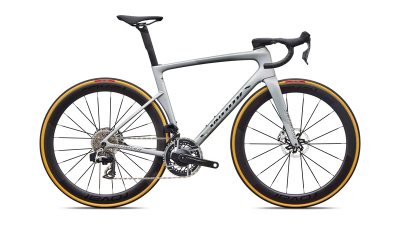 Specialized Tarmac SL9 SW AXS Satin Silver Dust / Gloss Chrome | B-Ware | 56