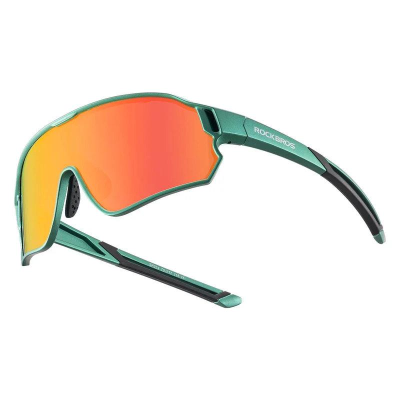 ROCKBROS Kinder Fahrradbrille UV400-Schutz Polarisierte Sonnenbrille