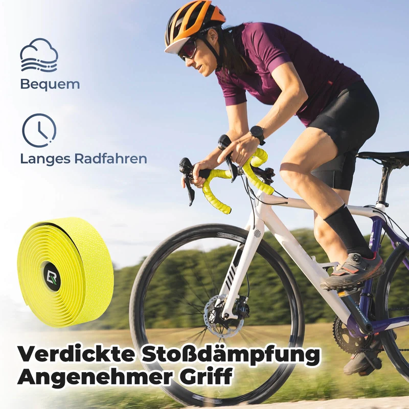Fahrrad Lenkerband Griffband Lang 220cm für MTB Rennrad Vier Farben