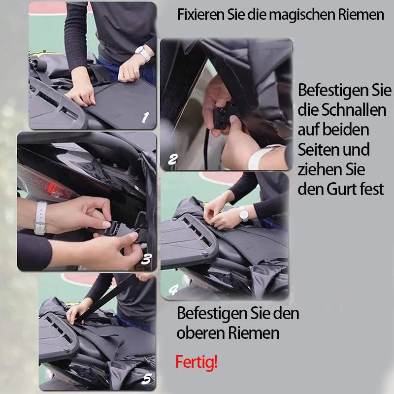 ROCKBROS Motorrad Gepäckträgertaschen wasserdicht Motorradtasche 62L