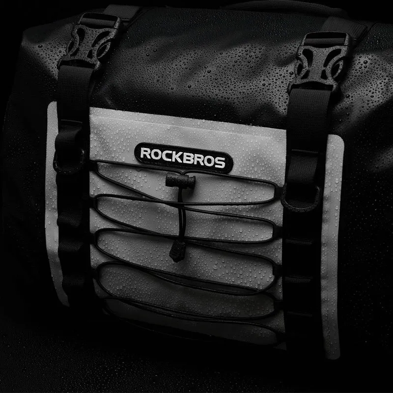 ROCKBROS Motorrad Gepäckträgertaschen wasserdicht Motorradtasche 62L