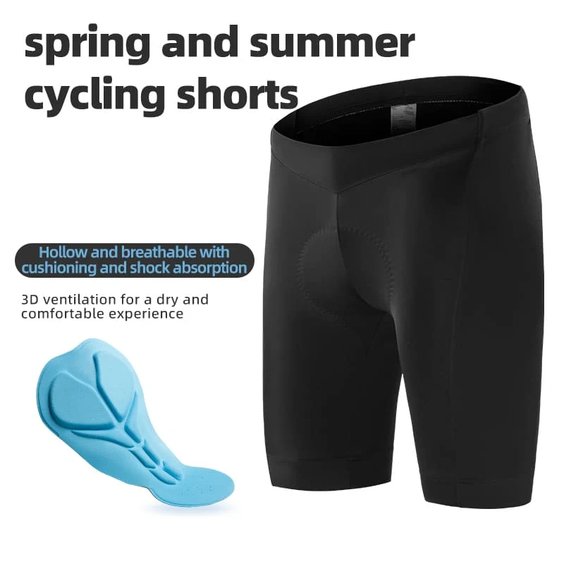 Men's Summer Breathable Cycling Shorts with Pockets