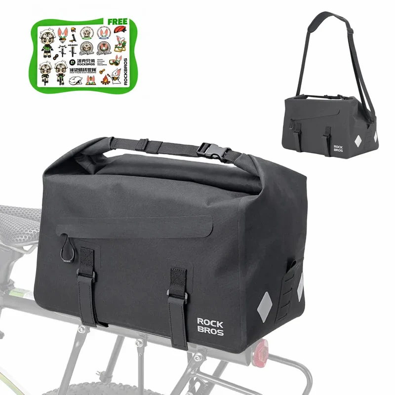 RideMate Bike Rear Rack Bag-16L