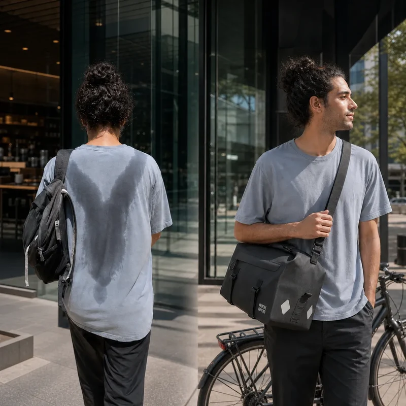 RideMate Bike Rear Rack Bag-16L