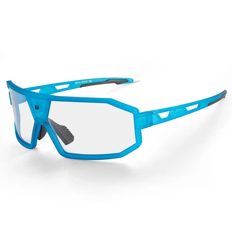 ROCKBROS 포토크롬 Sonnenbrille UV400-Schutz Fahrradbrille 유니섹스 Blau