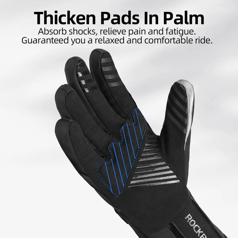 ROCKBROS Winter Skihandschuhe Touchscreen-Design Winddicht Unisex