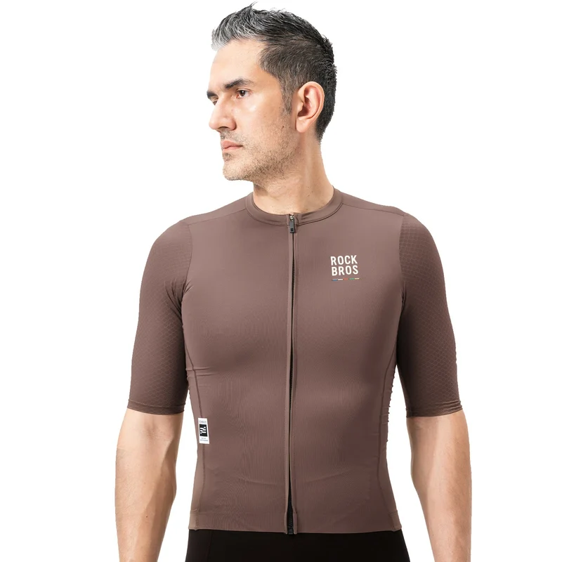 ROAD TO SKY Herren Radtrikot Kurzarm mit Taschen
