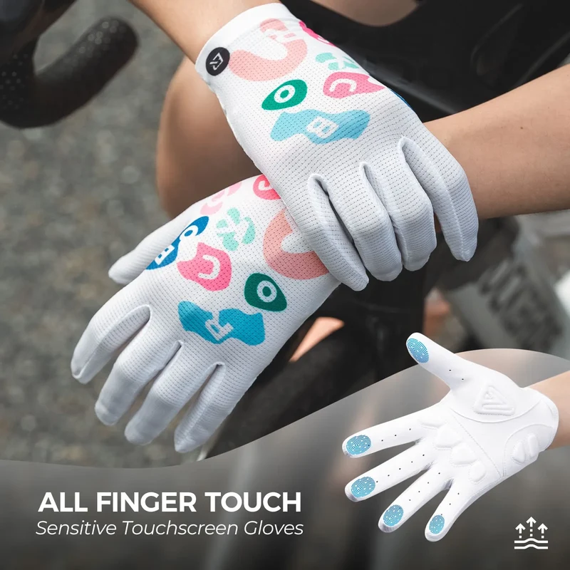 Lightweight Full Finger Cycling Gloves