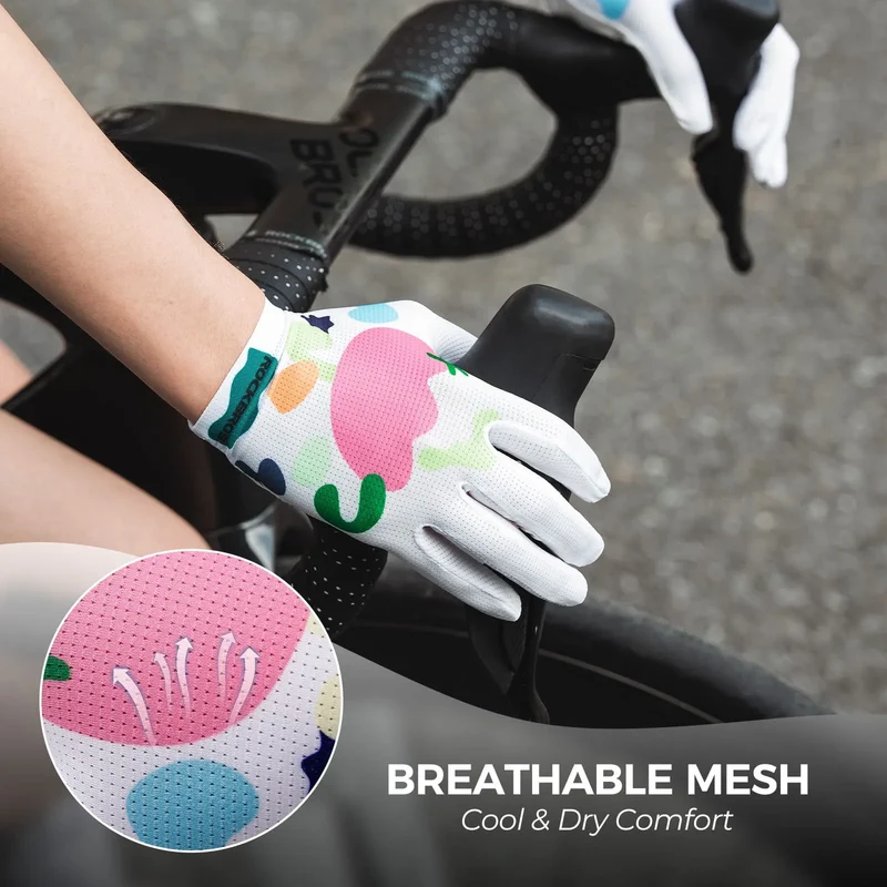 Lightweight Full Finger Cycling Gloves
