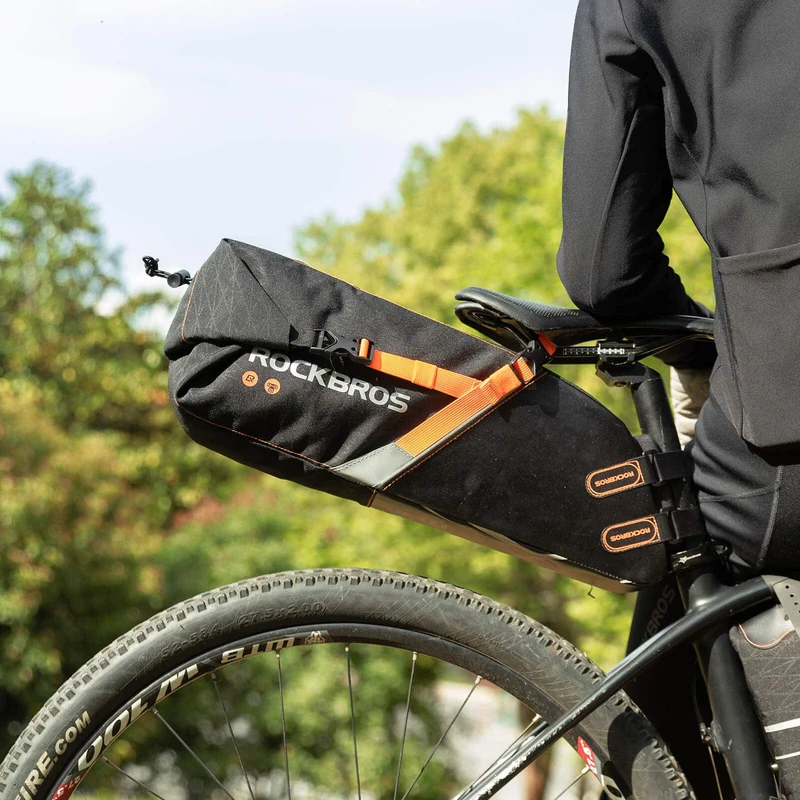 MTB Rennrad10L을 위한 ROCKBROS Satteteltasche wasserdichte Fahrradtasche