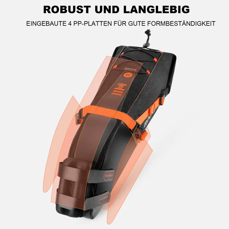 MTB Rennrad10L을 위한 ROCKBROS Satteteltasche wasserdichte Fahrradtasche