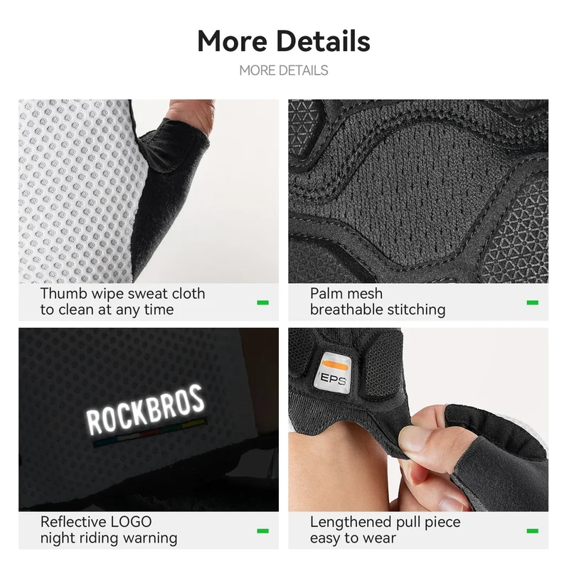 ROAD TO SKY EPS Short Finger Cycling Gloves