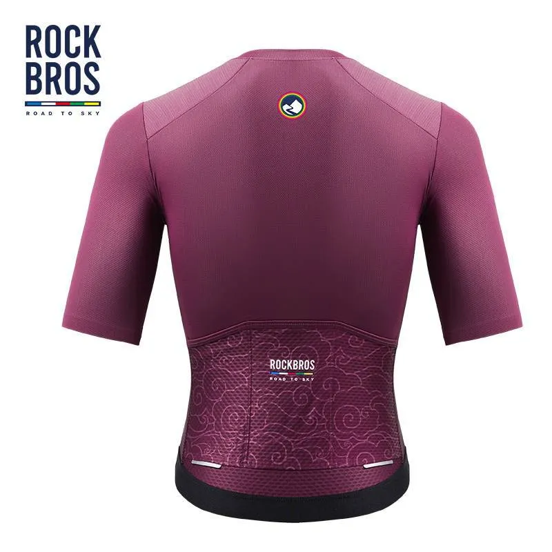 ROAD TO SKY Damen Kurzarm-Radtrikot Fahrrad Jersey fir MTB & Rennrad