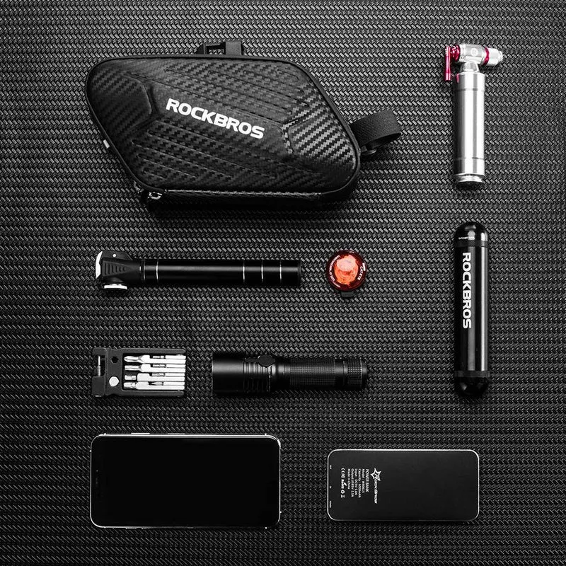 MTB/Rennrad/Faltrad Wasserdicht Schwarz를 위한 ROCKBROS Fahrrad Satteltasche