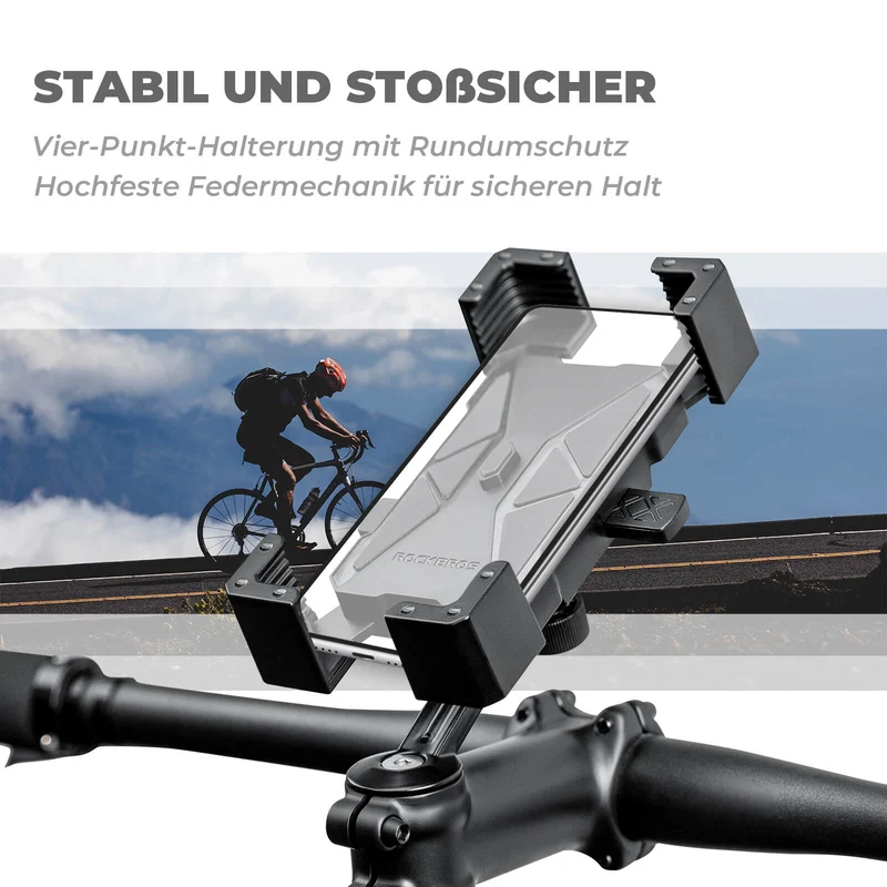 Fahrrad Handyhalterung 360° Drehbar for Handy 4.5~7.2"