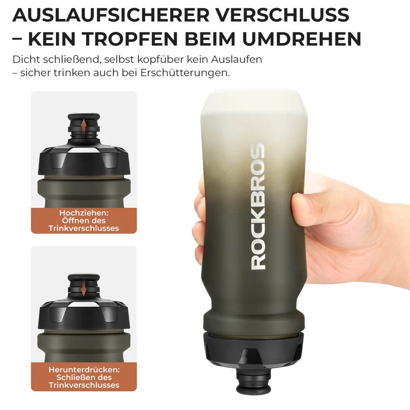 Fahrradflasche mit auslaufsicherem 풀탑 베르슐뤼스 600/750ml
