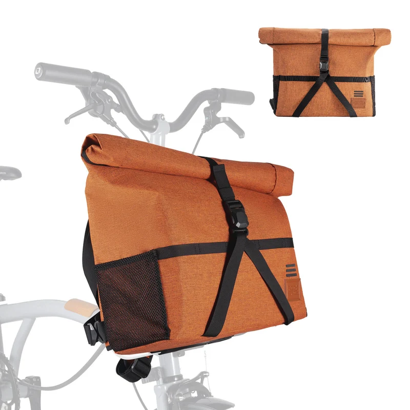 4-in-1 Fahrradtasche fir Brompton Magnetverschluss 8-10L