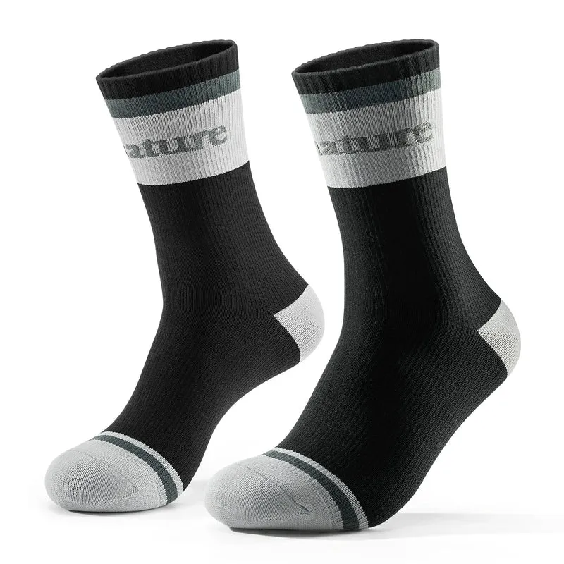 Qunature Wasserdichte Fahrradsocken Atmungsaktiv 남여 공용