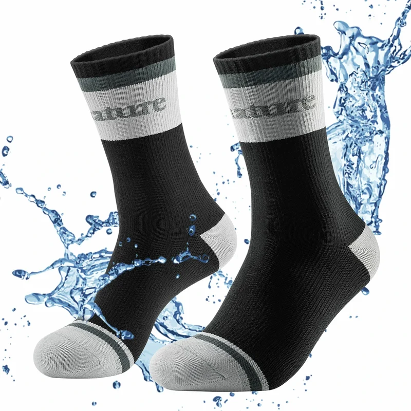 Qunature Wasserdichte Fahrradsocken Atmungsaktiv 남여 공용